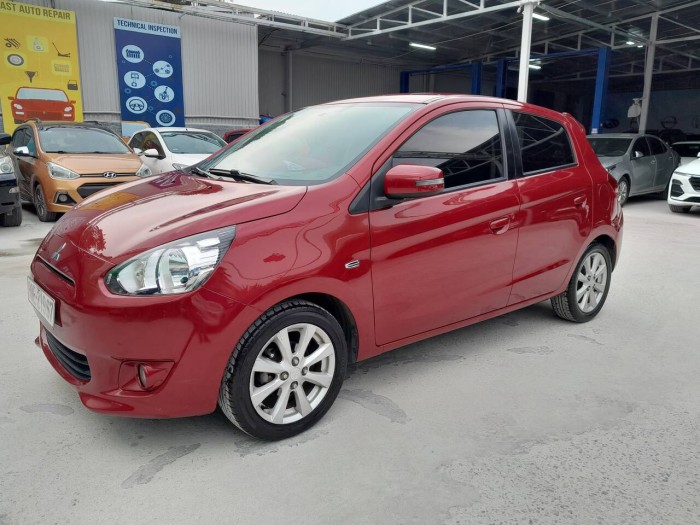 Mitsubishi mirage 2016 1.2AT Đỏ